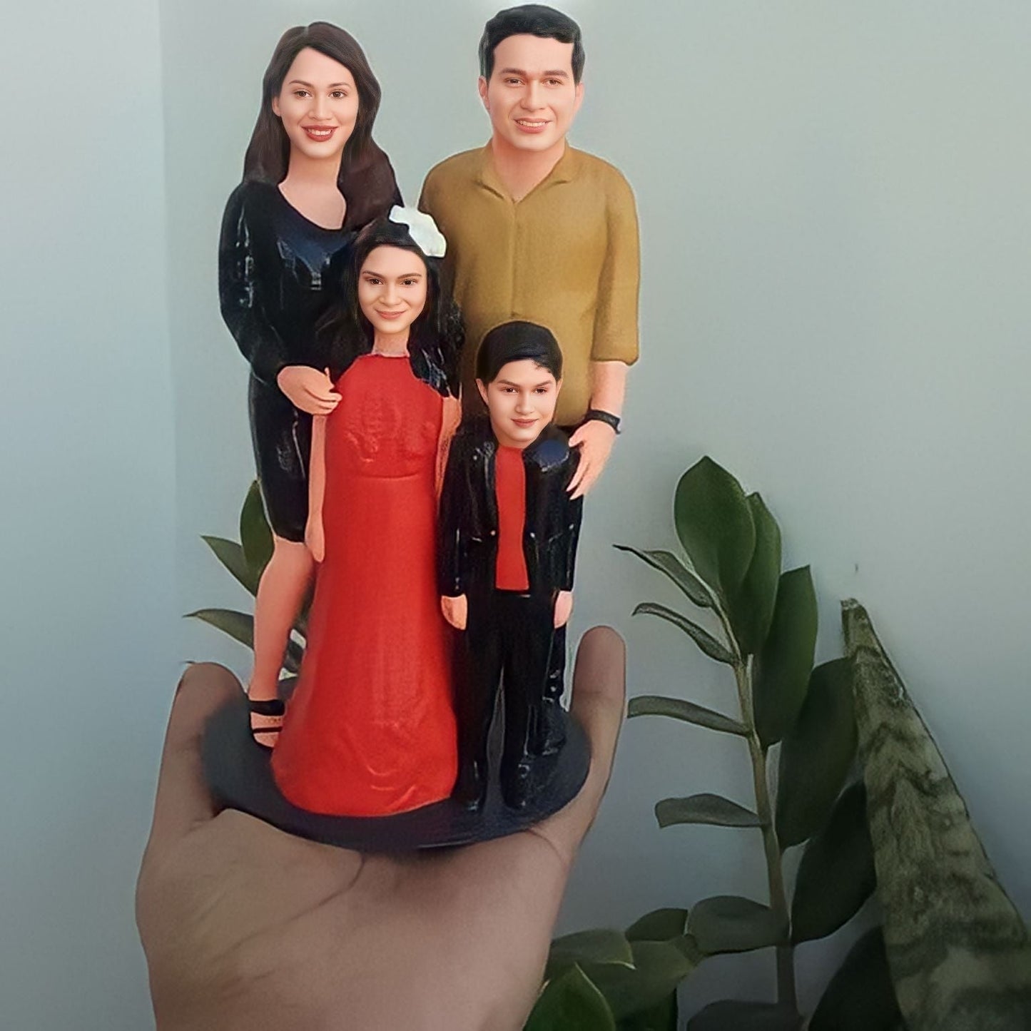 Personalized Family 3D Miniature