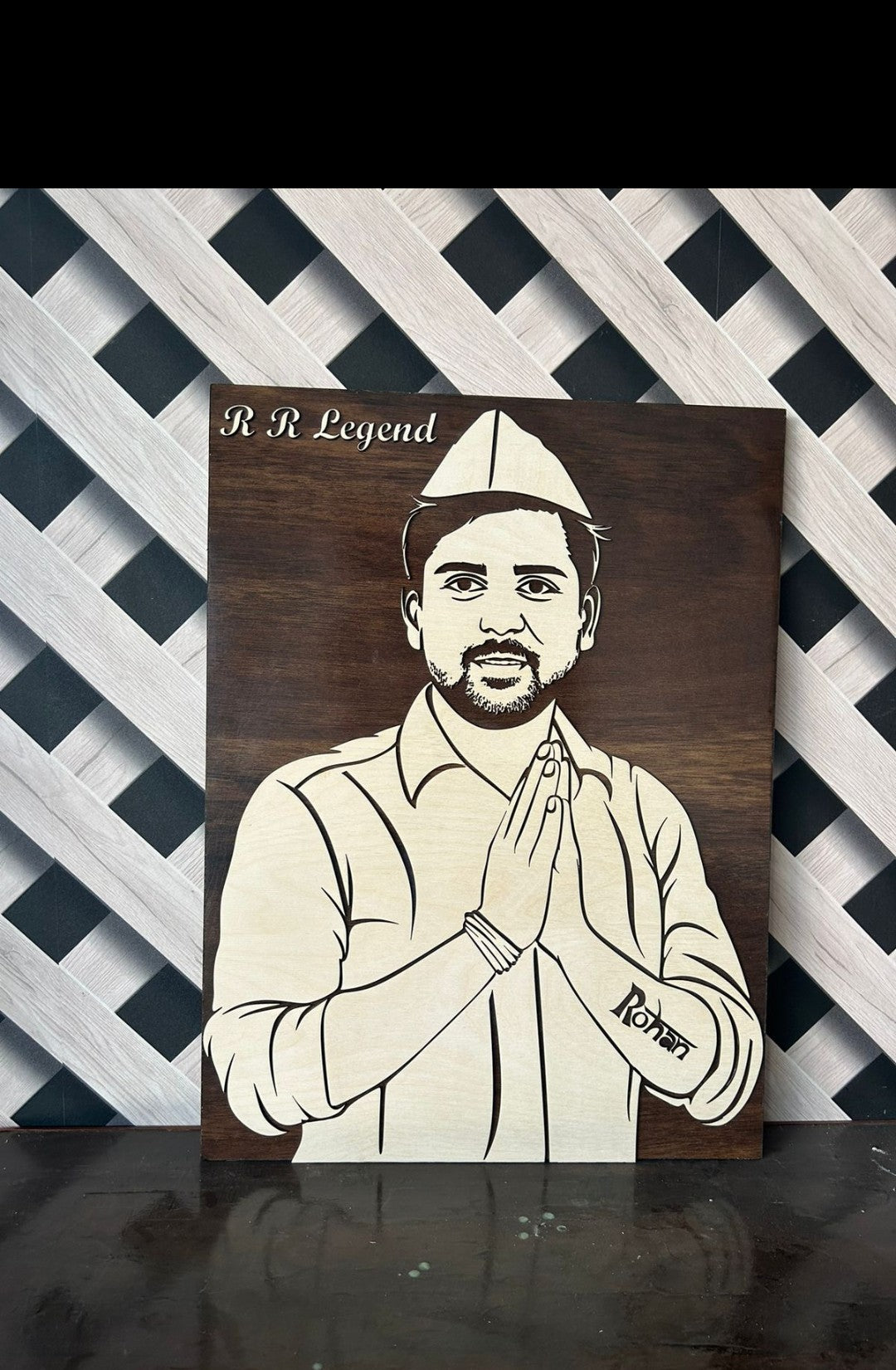 Custom Wooden Photo Frame – Perfect Birthday & Anniversary Gift