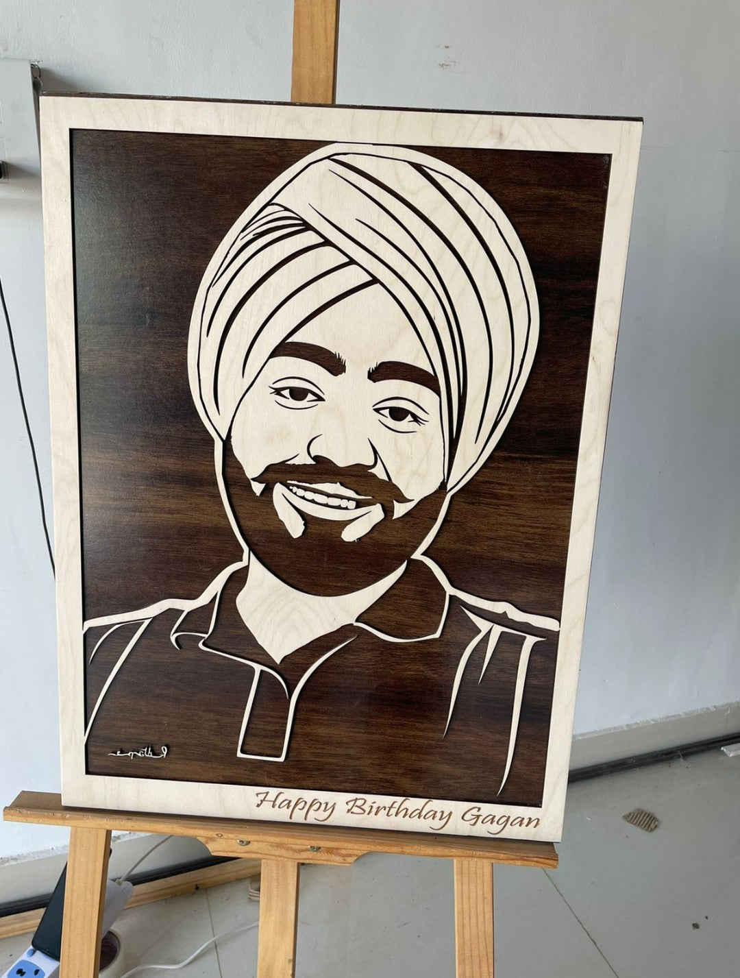 Custom Wooden Photo Frame – Perfect Birthday & Anniversary Gift