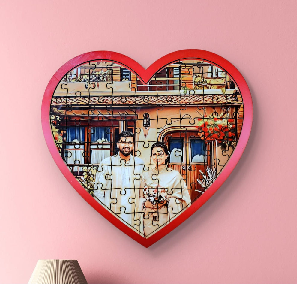 Personalized Puzzle Painting-Framed Puzzle