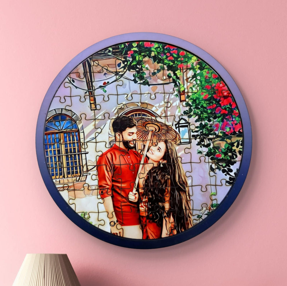 Personalized Puzzle Painting-Framed Puzzle
