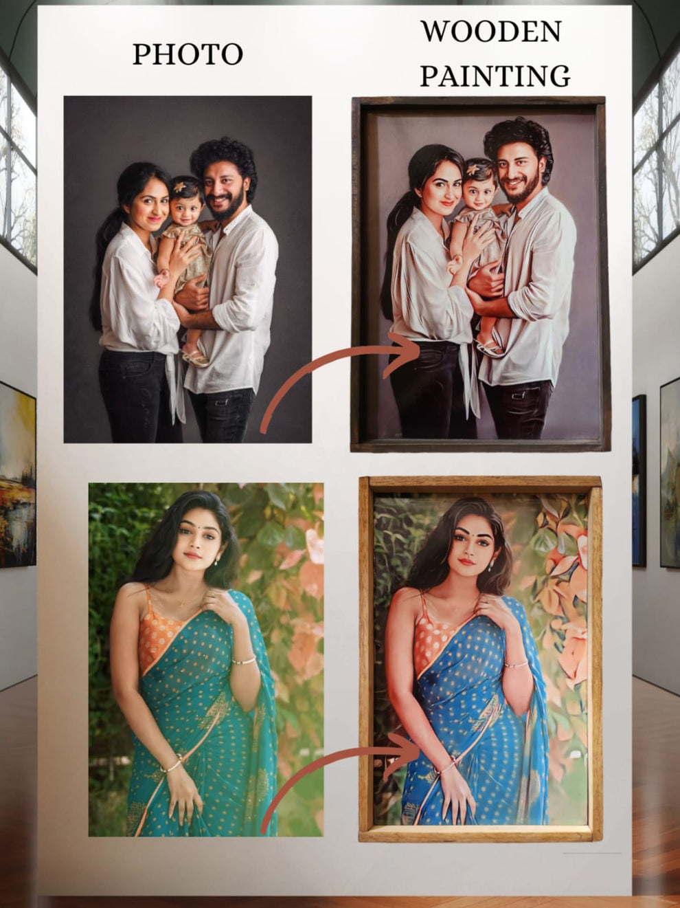 Personalized Puzzle Painting-Framed Puzzle