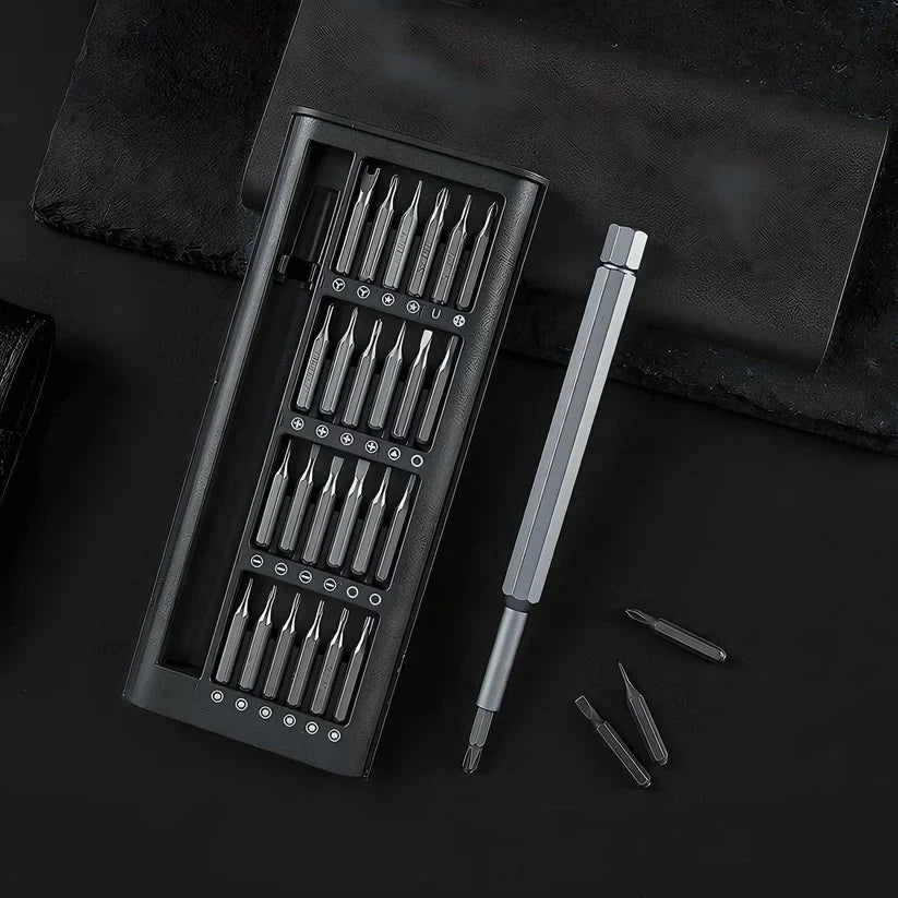 24 Pieces Precision Screwdriver Set – Compact Toolkit