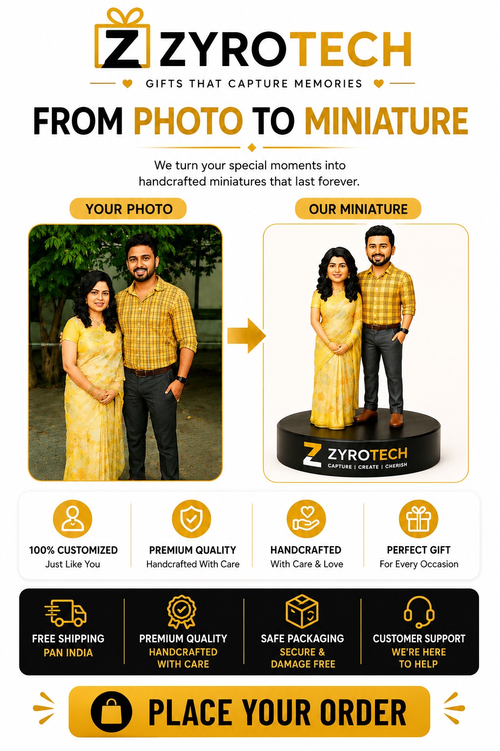 3d Miniature Couple.