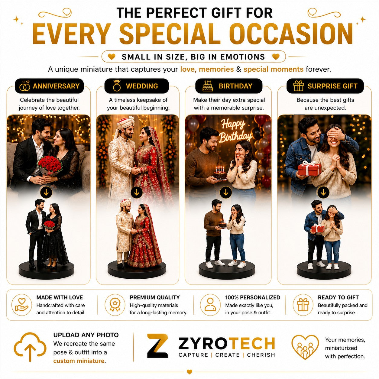 3d Miniature Couple.