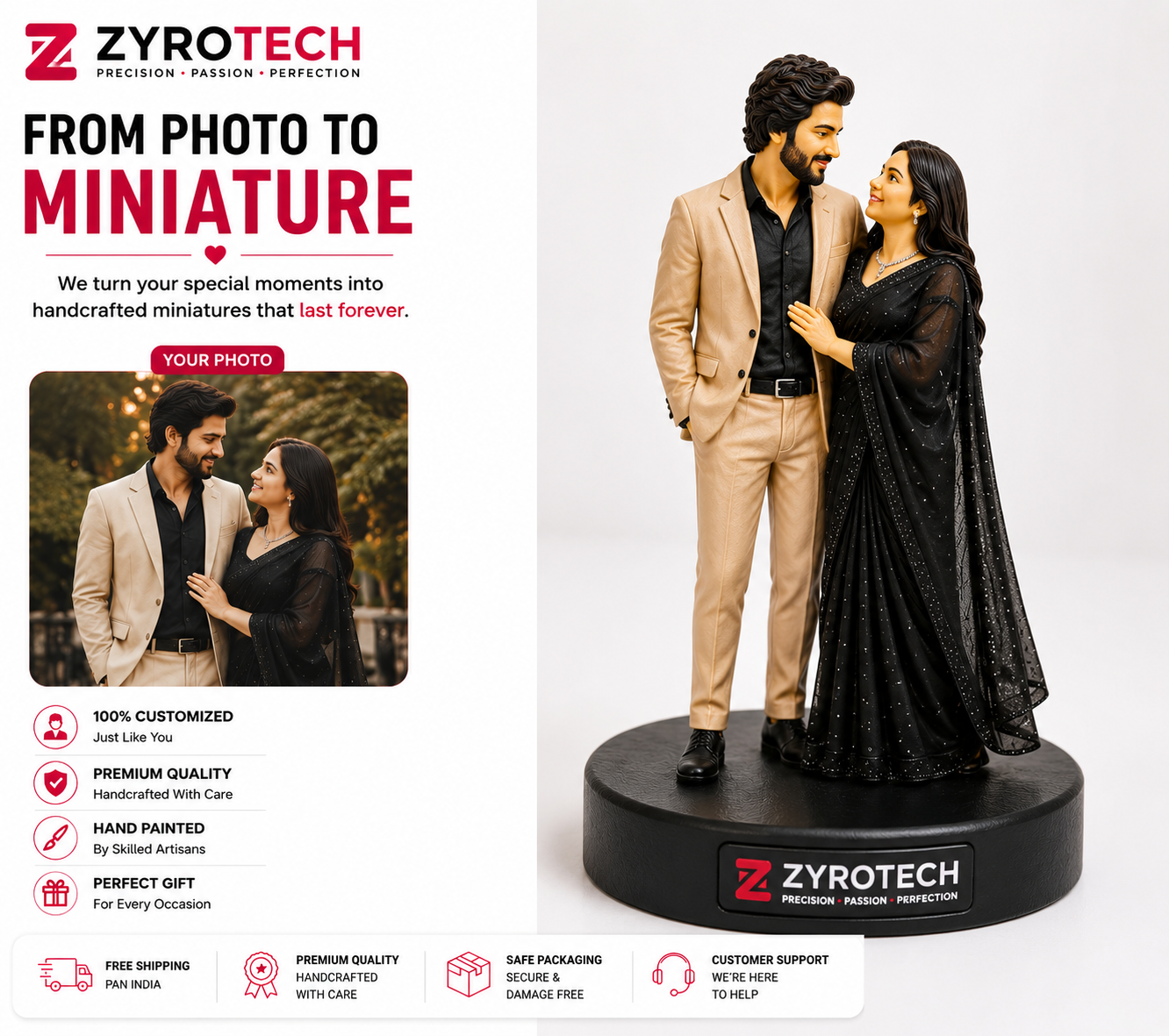 3d Miniature Couple.