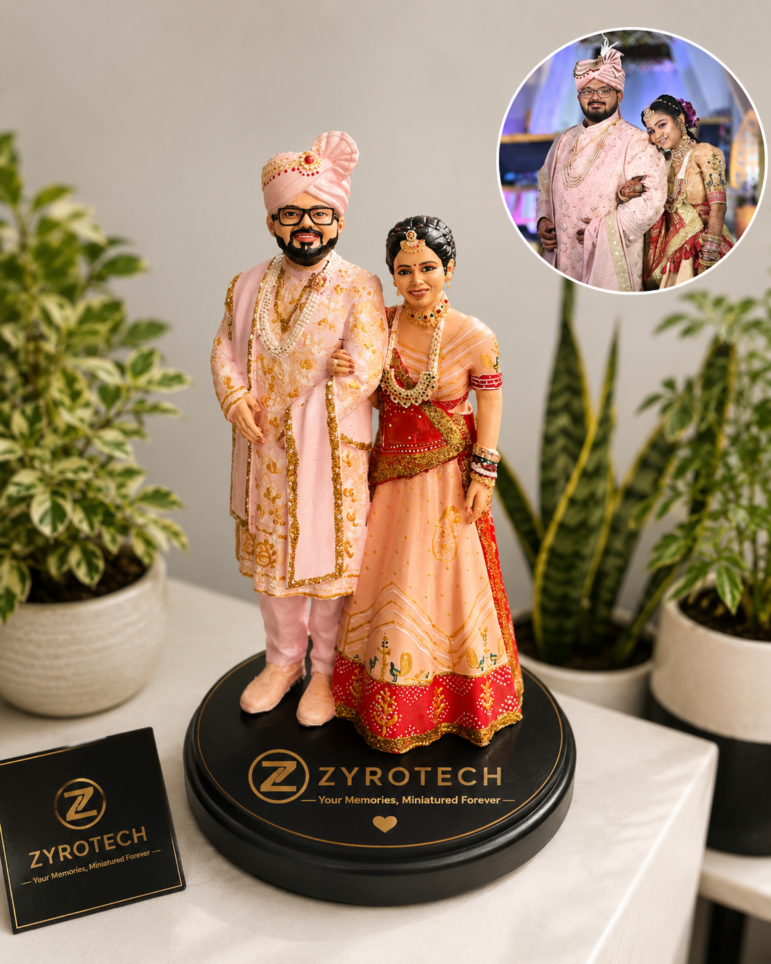 3d Miniature Couple.