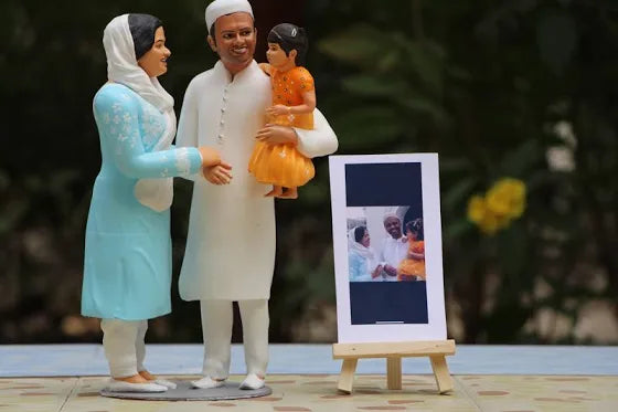 Personalized Family 3D Miniature